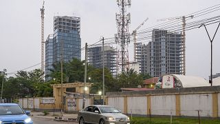 Kinşasa'da Türk şirketinin inşaa ettiği finans merkezi