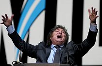 Javier Milei, az argentin elnökválasztás legnagyobb esélyese