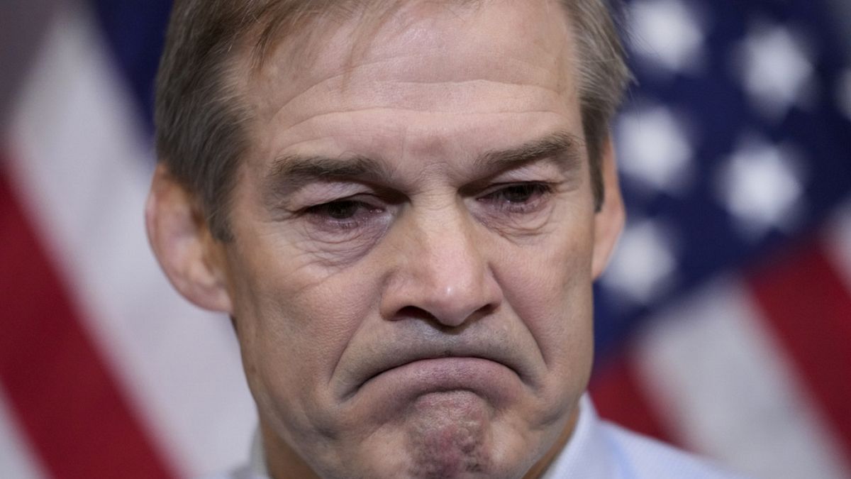 Rep. Jim Jordan, R-Ohio, House Judiciary chairman and staunch ally of Donald Trump, at the Capitol in Washington, Friday, Oct. 20, 2023