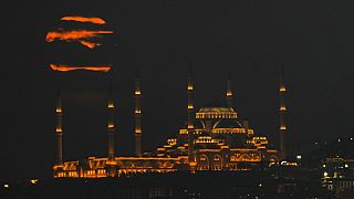 İstanbul'da Süper Ay manzarası (arşiv)