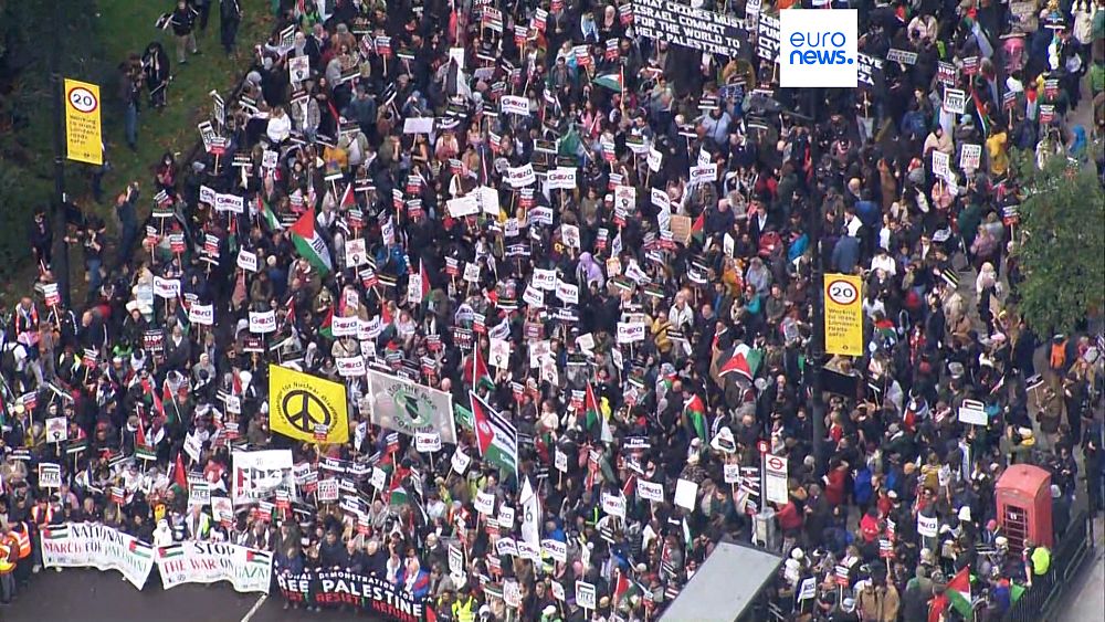 Demonstrationen für „freies Palästina“ in Europa