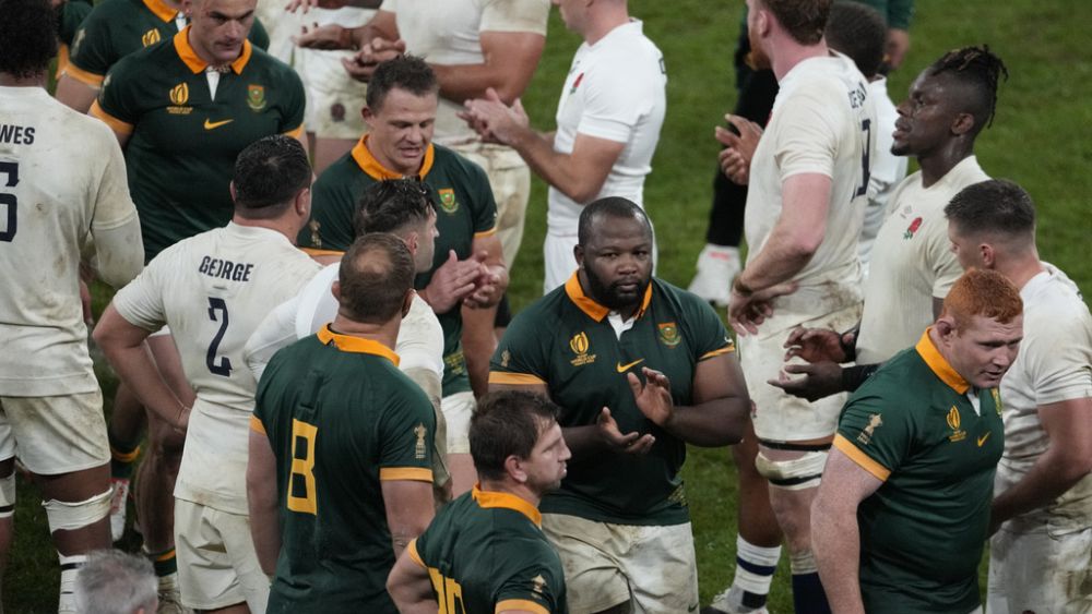 South Africa pulls off great escape to beat England and make Rugby World Cup final thumbnail