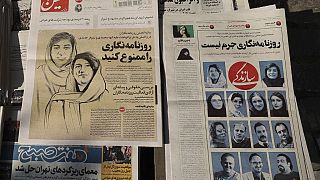 La Une du journal Hammihan à Téhéran annonce le verdict