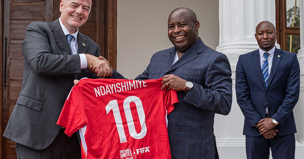 Burundi becomes 100th member of FIFA's Football for Schools programme