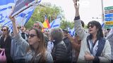 تظاهرات یهودیان حامی اسرائیل در مادرید 