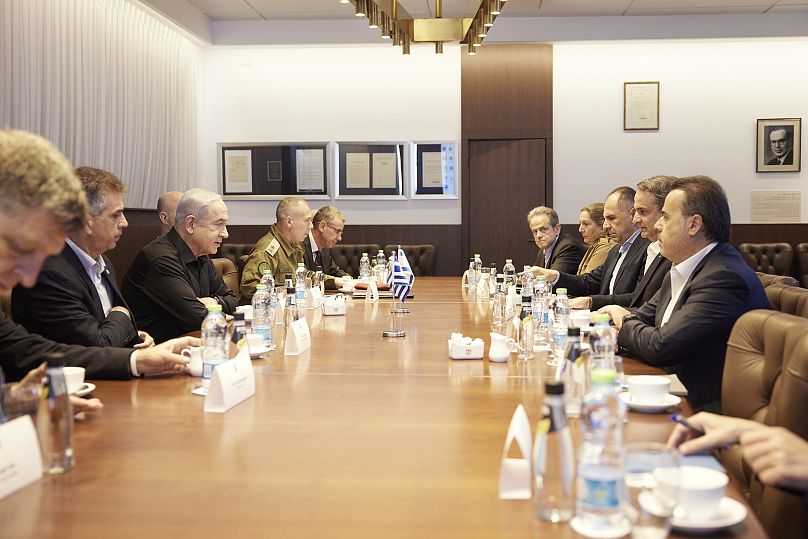 Συνάντηση των αντιπροσωπειών Ελλάδας- Ισραήλ