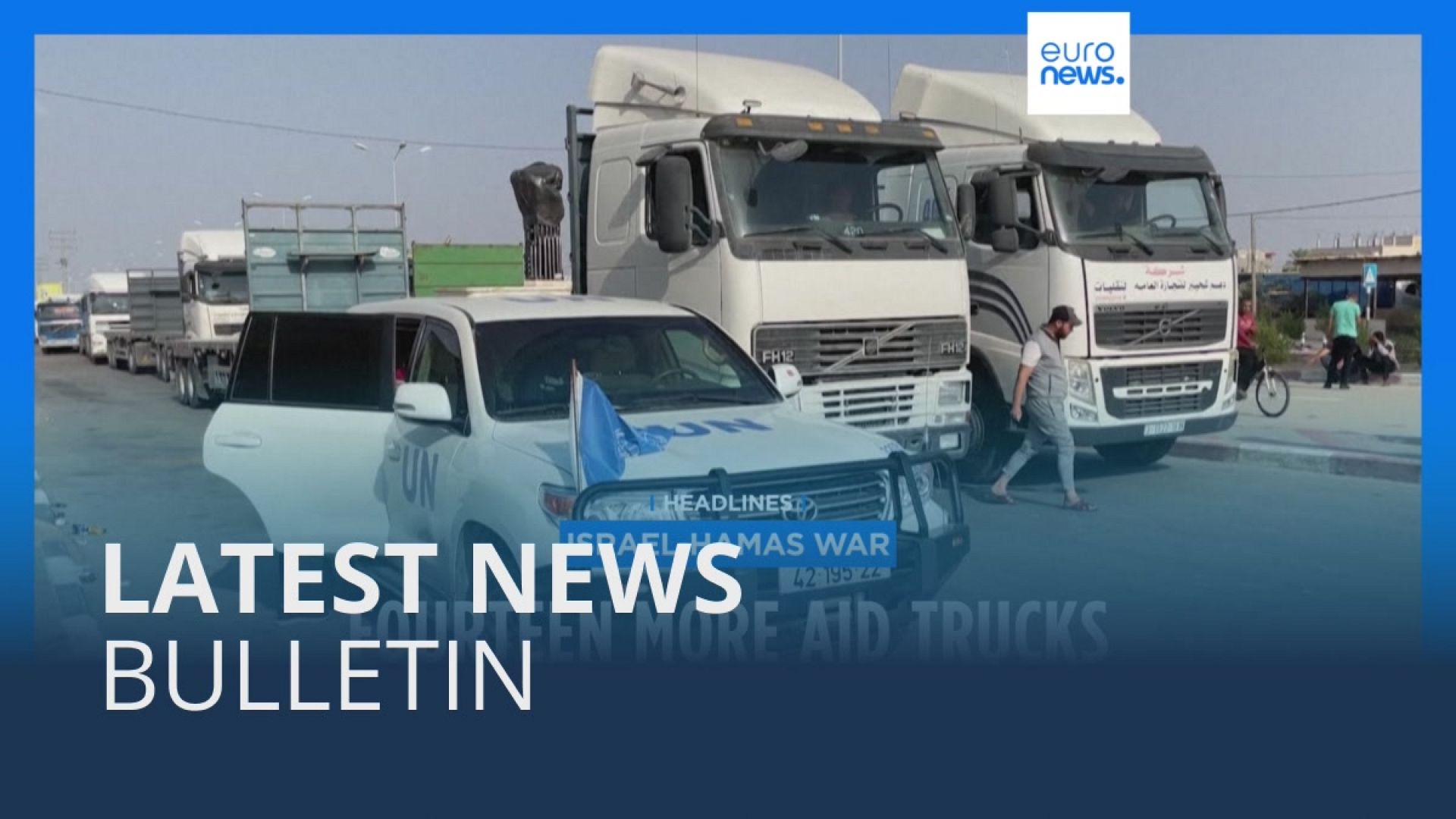 Video. Latest News Bulletin | October 23rd – Midday | Euronews