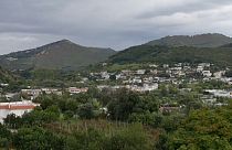 Monte di Procida, village de la zone volcanique des Champs Phlégréns, près de Naples, en Campanie, Italie, 22 octobre 2023