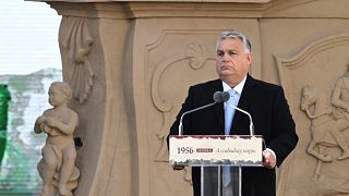 Orbán Viktor Veszprémben mondott beszédet az 1956-os forradalom évfordulóján