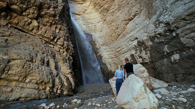 La cascade de Paltau haute de 38 mètres