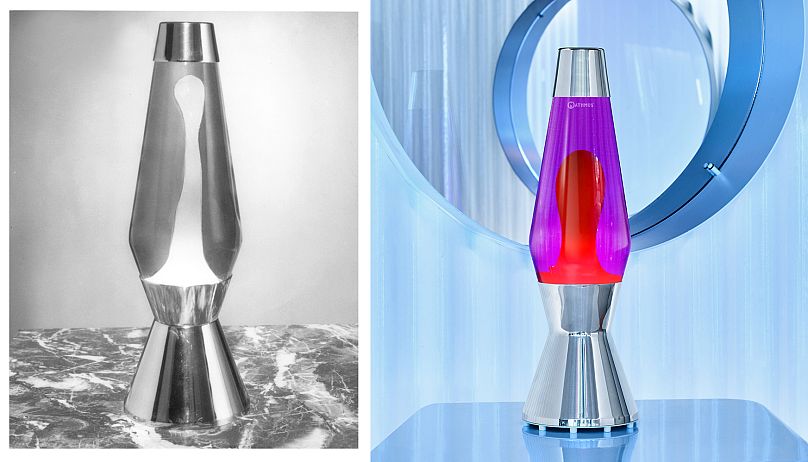 Mathmos Astro Lava Lamp 60s and Now