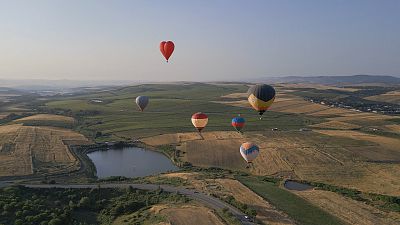 Shamakhi en Azerbaïdjan, région de nature et de vin à visiter à pied et depuis les airs