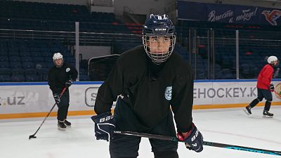 Le hockey, sport en pleine renaissance en Ouzbékistan, porte les espoirs de toute une génération