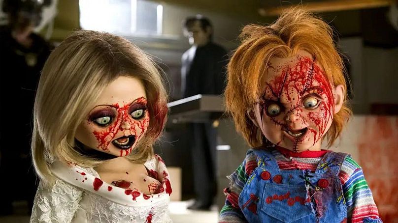 Tiffany and Chucky in 'The Seed of Chucky'