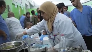 Ospedale Al-Shifa di Gaza. (24.10.2023)