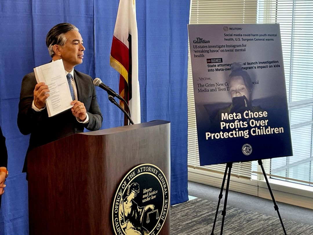 Facebook and Instagram owner Meta is being sued for harming children in ...