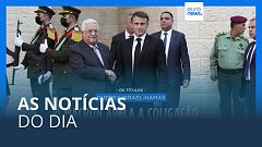 As notícias do dia | 25 Outubro 2023 - Tarde