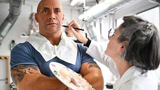 French museum Le Musée Grévin has fixed a waxwork of Dwayne "The Rock" Johnson after he complained about it.
