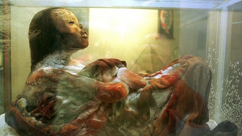 The mummy known as “Juanita” and the “Inca Ice Maiden”