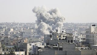 Israeli airstrike hits Gaza's Khan Younis