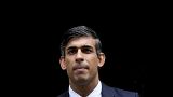 Britain's Prime Minister Rishi Sunak leaves 10 Downing Street