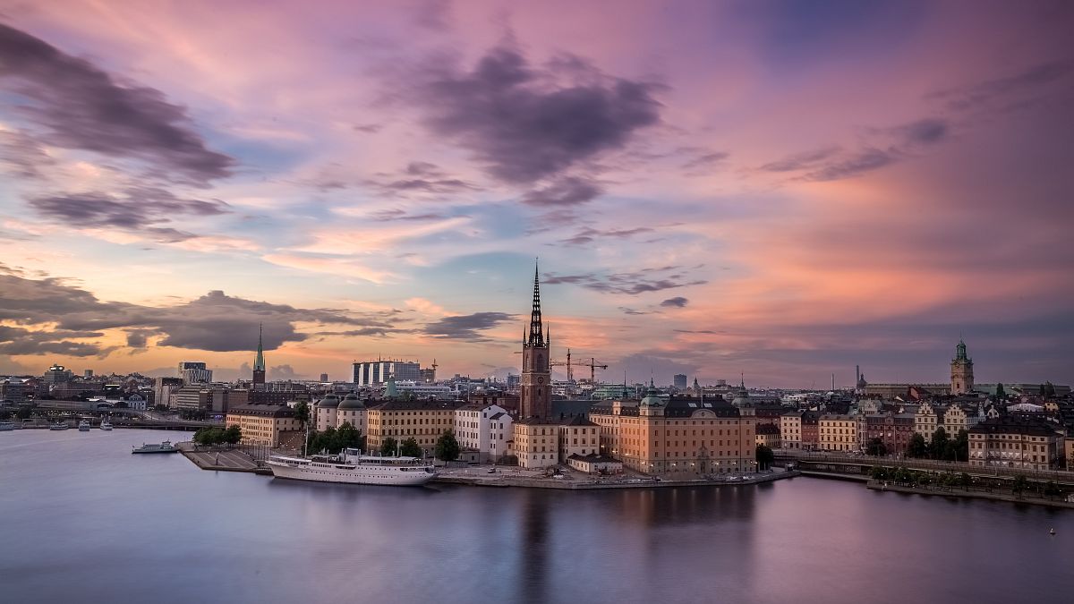 Un panorama di Stoccolma, in Svezia
