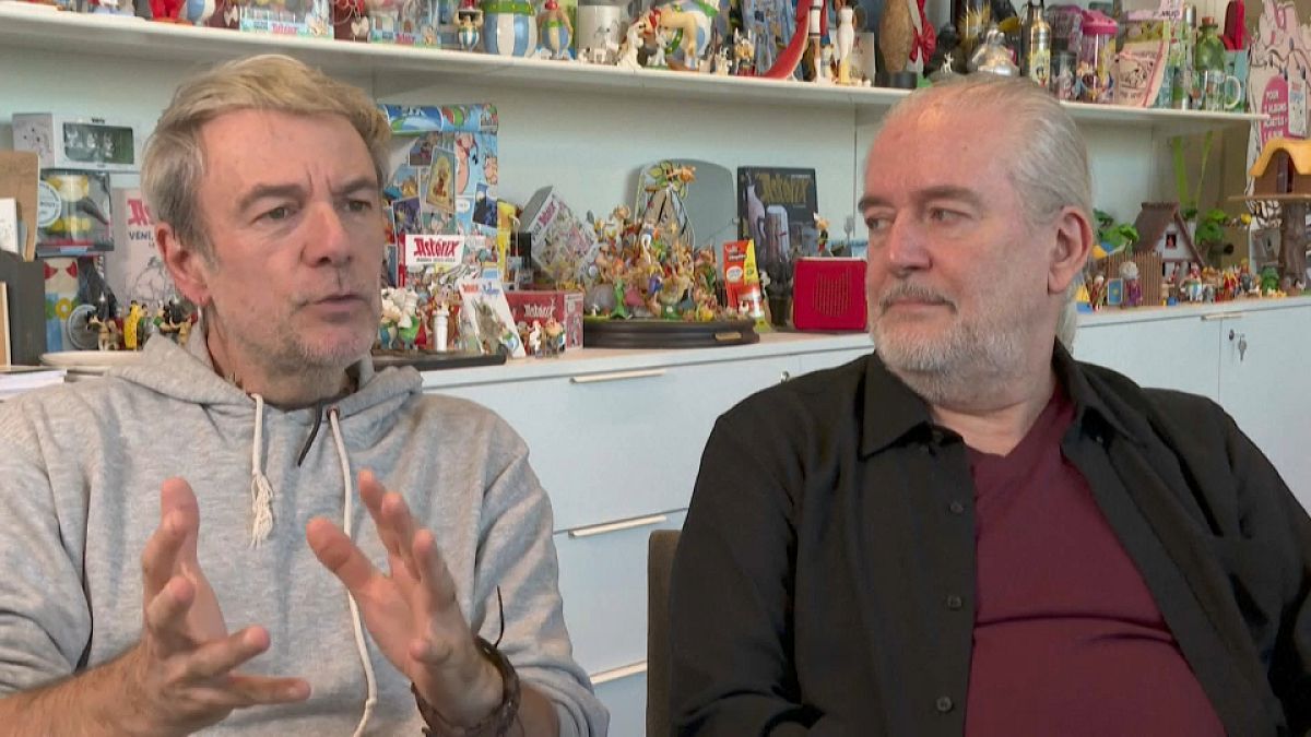 Fabrice Caro e Didier Conrad, os novos autores da saga Astérix
