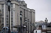Duma, parlamento russo, em Moscovo