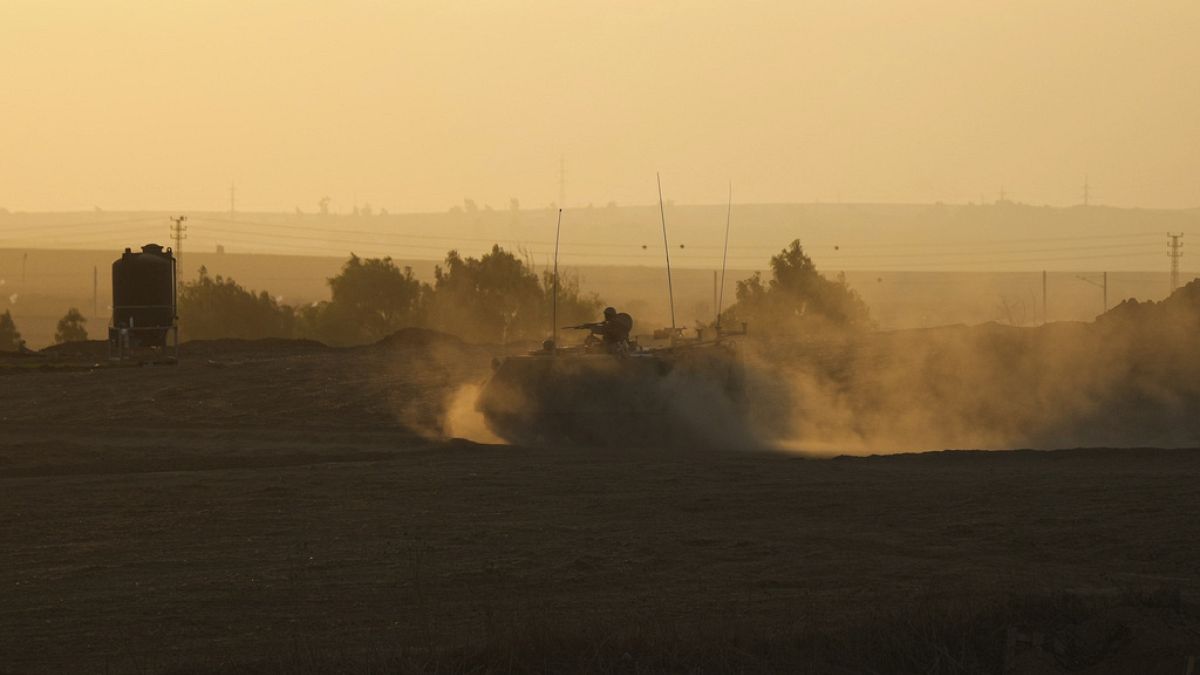 İsrail tankları Gazze sınırında