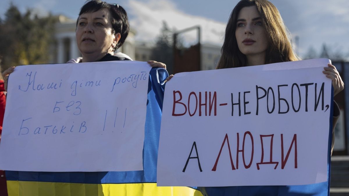 Акция протеста в Киеве. 27 октября 2023