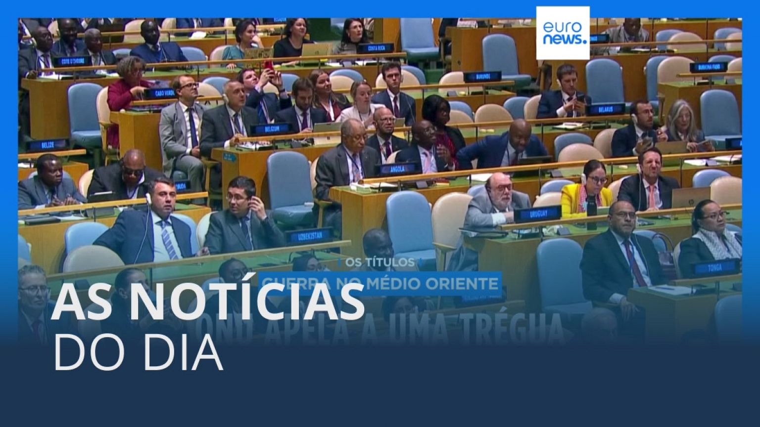 As notícias do dia | 28 Outubro 2023 - Tarde