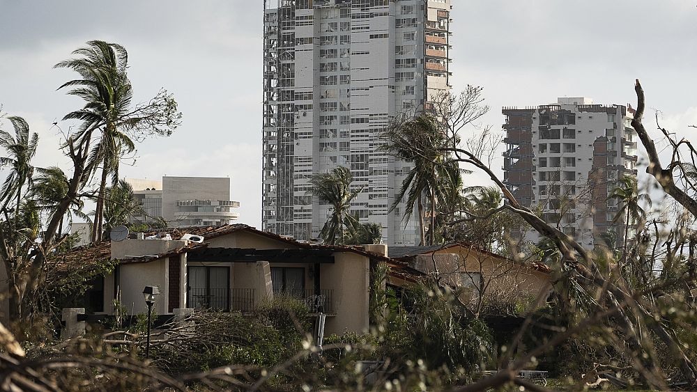 Devastación en Acapulco, México tras el paso del huracán Otis
