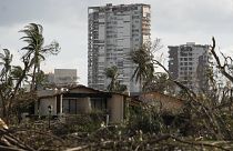 Последствия урагана "Отис" в Акапулько, Мексика, октябрь 2023 г.
