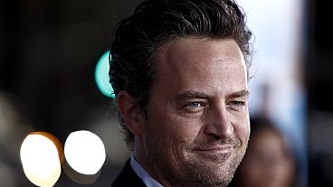  FILE - Matthew Perry arrives at the premiere of "The Invention of Lying" in Los Angeles on Monday, Sept. 21, 2009. 