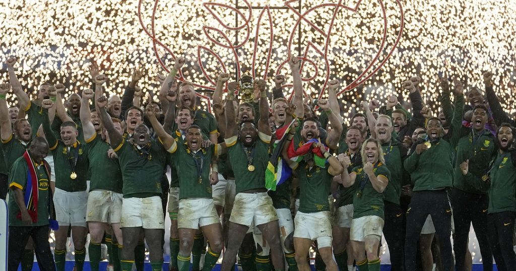 South Africa beats New Zealand to win historic fourth Rugby World Cup
