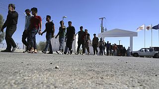 Πρόσφυγες και μετανάστες σε κέντρο φιλοξενίας «Πουρνάρα» στην Κοκκινοτριμιθιά της Κύπρου