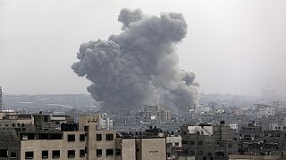 Обстрел сектора Газа израильскими войсками