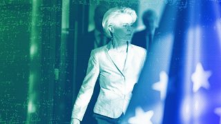  Председателят на Европейската комисия Урсула фон дер Лайен в Брюксел, ноември 2022 година 