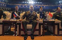 Szergej Sojgu orosz védelmi miniszter Pekingben