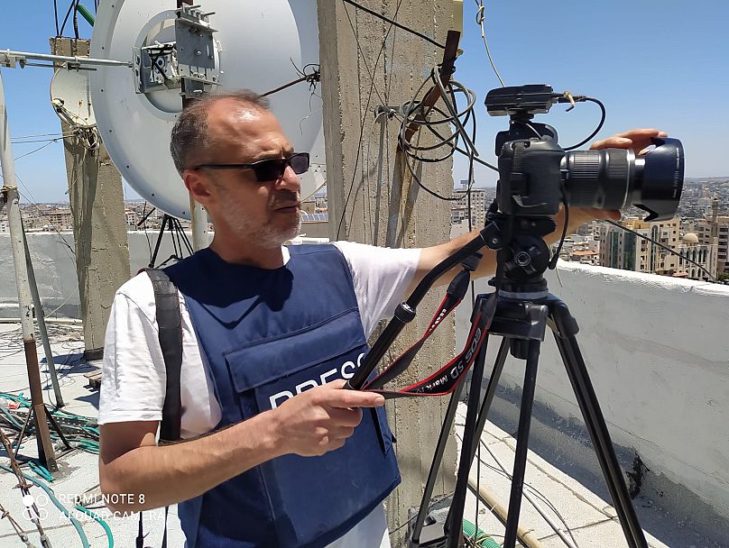 Euronews Gaza correspondent Nebal Hajjo