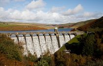 Craig Goch Dam, Elan Valley in Mid Wales.