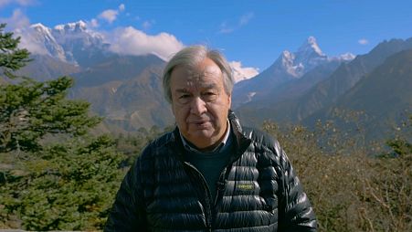Secretary-General António Guterres issued an urgent call from Nepal to limit global temperature rise to 1.5 degrees, “to avert the worst of climate chaos”.