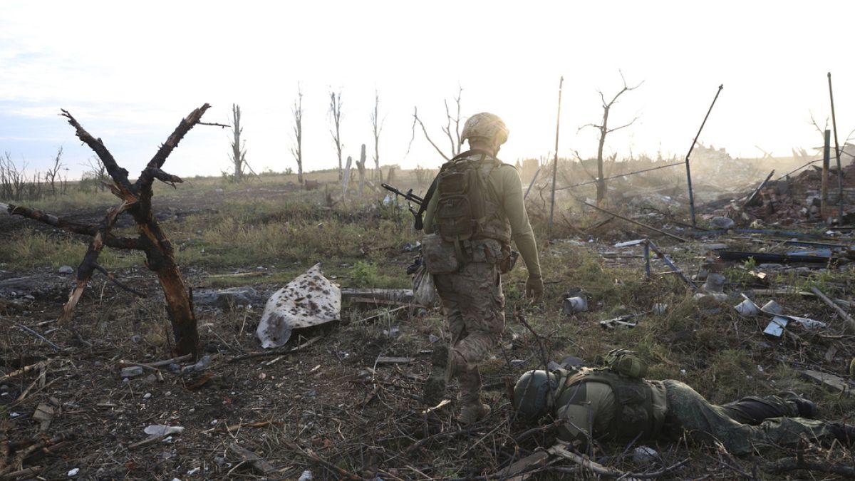 صورة تعبيرية عن القوات الأوكرانية على الجبهة