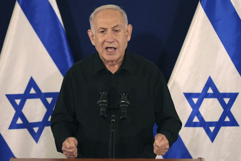 Il premier israeliano Benjamin Netanyahu: "Non ci arrenderemo mai".