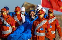 طاقم المركبة الفضائية الصينية