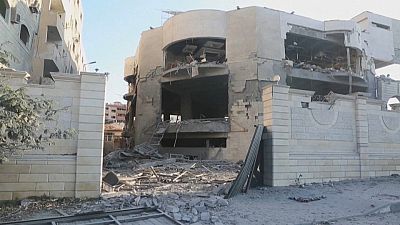 La Franja de Gaza, en ruinas