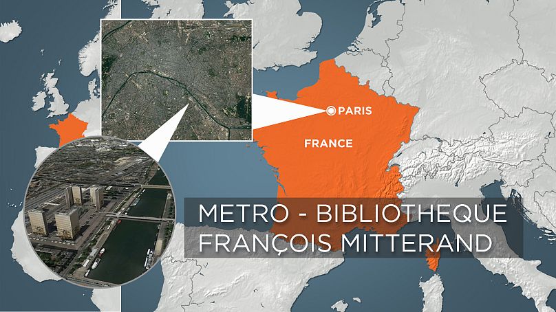MAP: Showing location of metro station in Paris where shooting took place