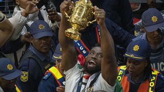 Thousands greet world champions South Africa 