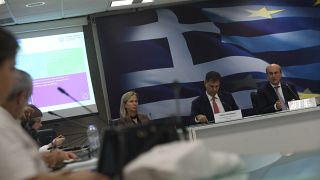 Ο υπουργός Εθνικής Οικονομίας και Οικονομικών Κωστής Χατζηδάκης σε συνέντευξη τύπου σχετικά με το νέο φορολογικό νομοσχέδιο