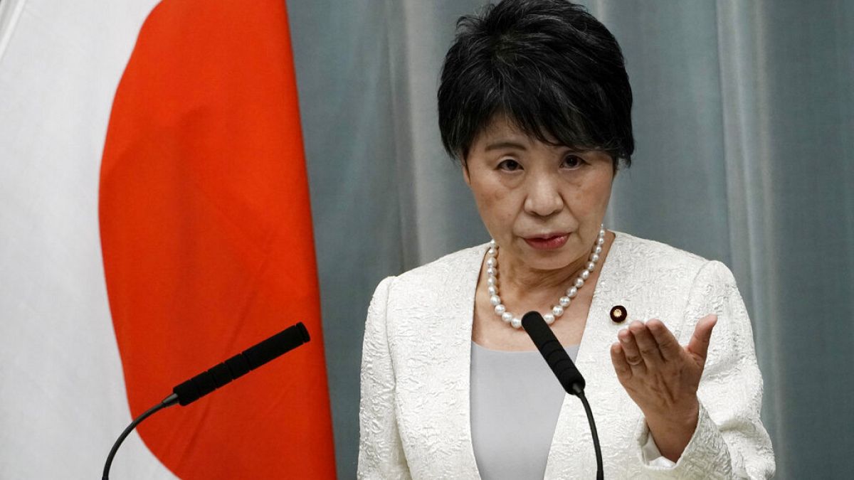 Japonya Dışişleri Bakanı Yoko Kamikawa